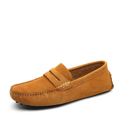 Chaussures homme 38–50 – Chaussures décontractées en cuir véritable – Mocassins tendance pour homme – Slip-on, chaussures plates pour conduite🚚 Livraison rapide en 8 à 12 jours ouvrés depuis la France FelizShop