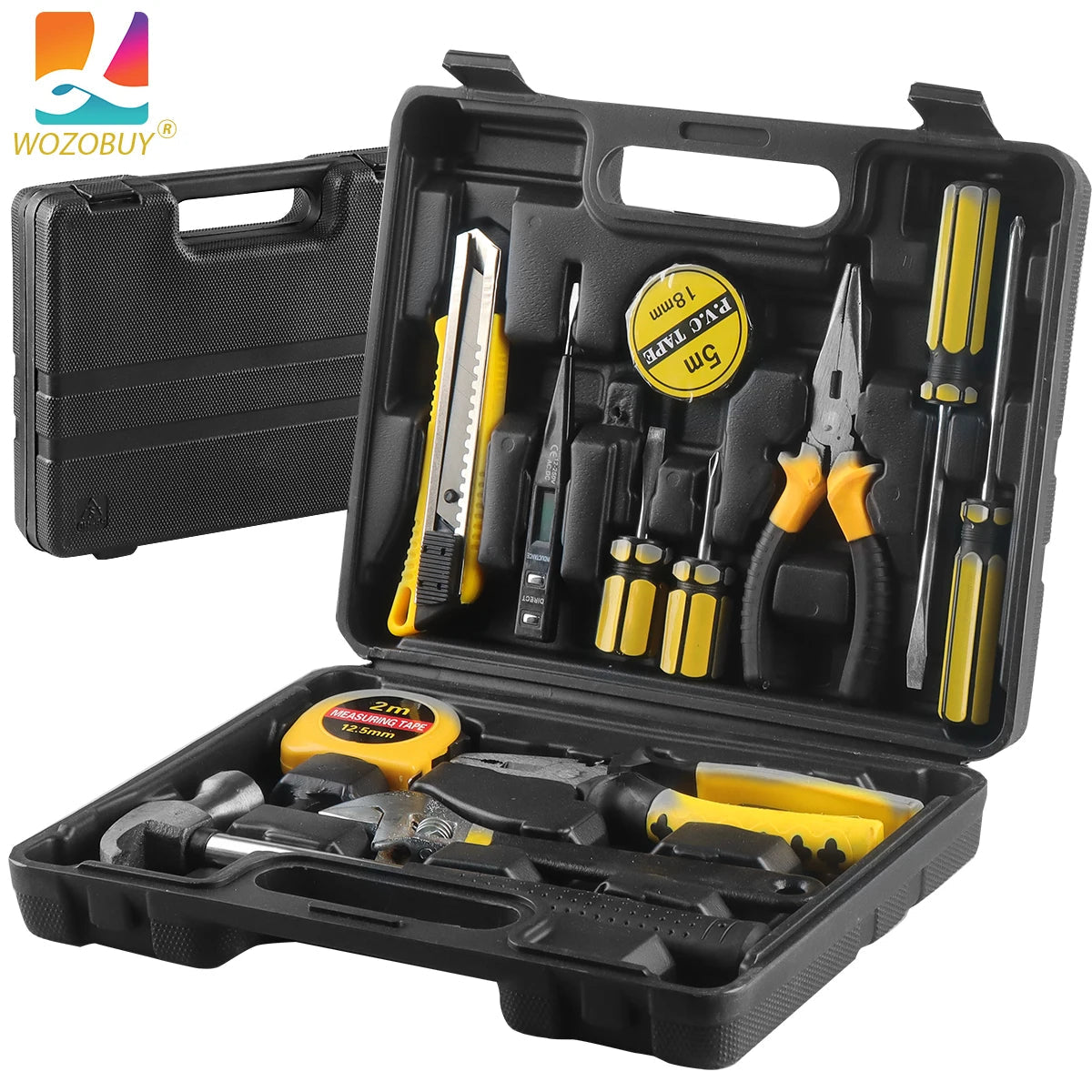 Kit d’Outils 8/9/12/13 Pièces avec Mallette – Réparation Maison & Auto FelizShop