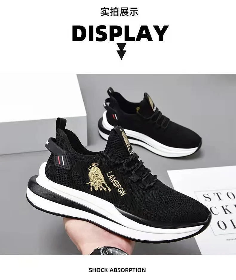 Baskets Homme Été 2025 – Sneakers Noires à Bout Rond | Chaussures Respirantes Tendance Printemps/Été
🚚 Livraison rapide en 8 à 12 jours ouvrés depuis la France FelizShop