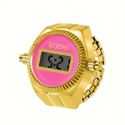 Bague Montre Électronique – Anneau Créatif Homme & Femme pour Lire l’Heure FelizShop