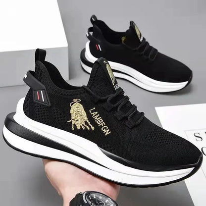 Baskets Homme Été 2025 – Sneakers Noires à Bout Rond | Chaussures Respirantes Tendance Printemps/Été
🚚 Livraison rapide en 8 à 12 jours ouvrés depuis la France FelizShop