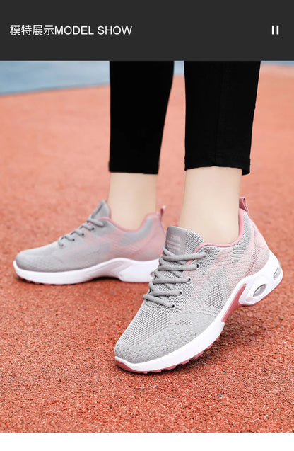 Baskets de Running Femme 2025 – Chaussures de Sport Respirantes à Coussin d’Air | Confort & Grandes Tailles🚚 Livraison rapide en 8 à 12 jours ouvrés depuis la France FelizShop