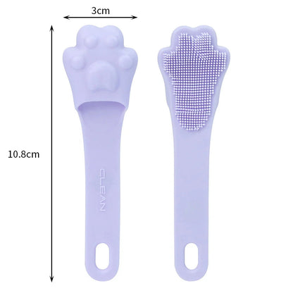Soft Silicone Facial Cleansing Brush 2 in 1 Silicone Face Mask Brush & Face Scrubber For Exfoliating Massaging Remove Blackhead 🚚 Livraison rapide en 8 à 12 jours ouvrés depuis la France FelizShop