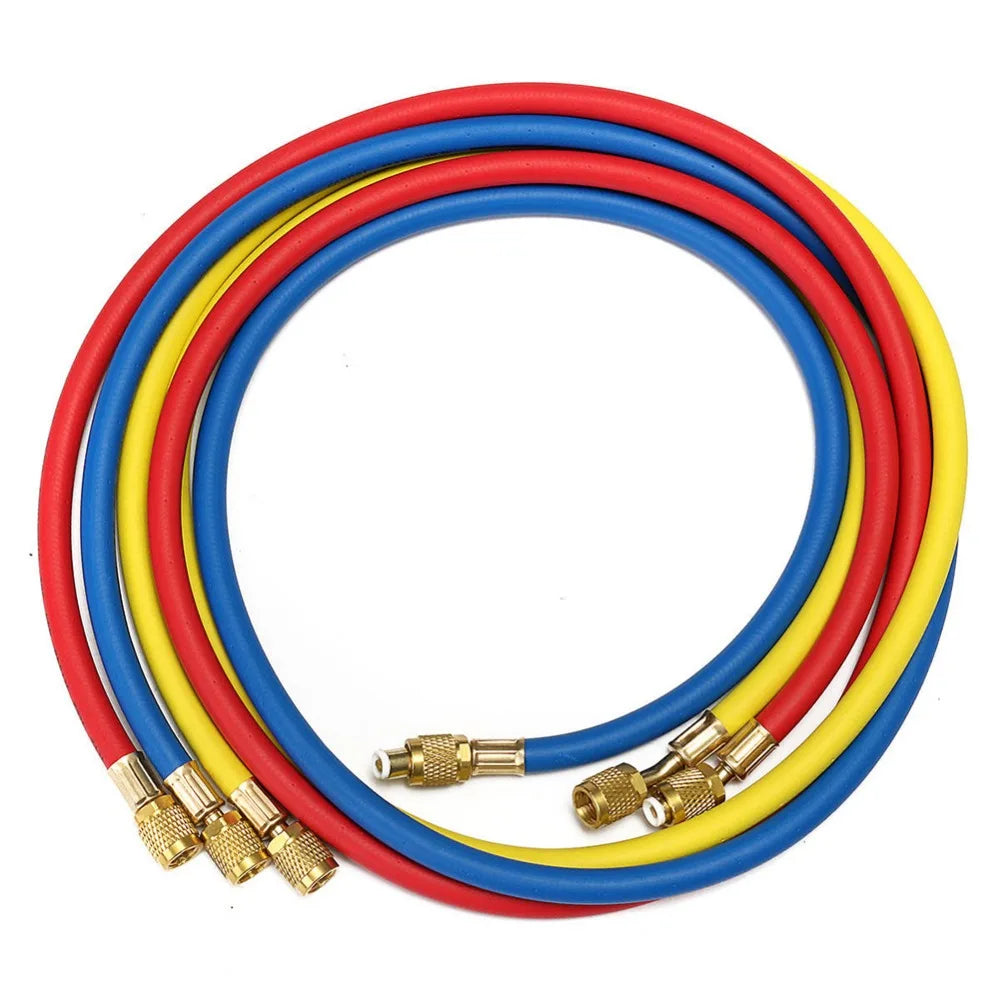 Tuyaux de Recharge Climatisation 1,5 m – R134a R12 R22 R404 R502 FelizShop