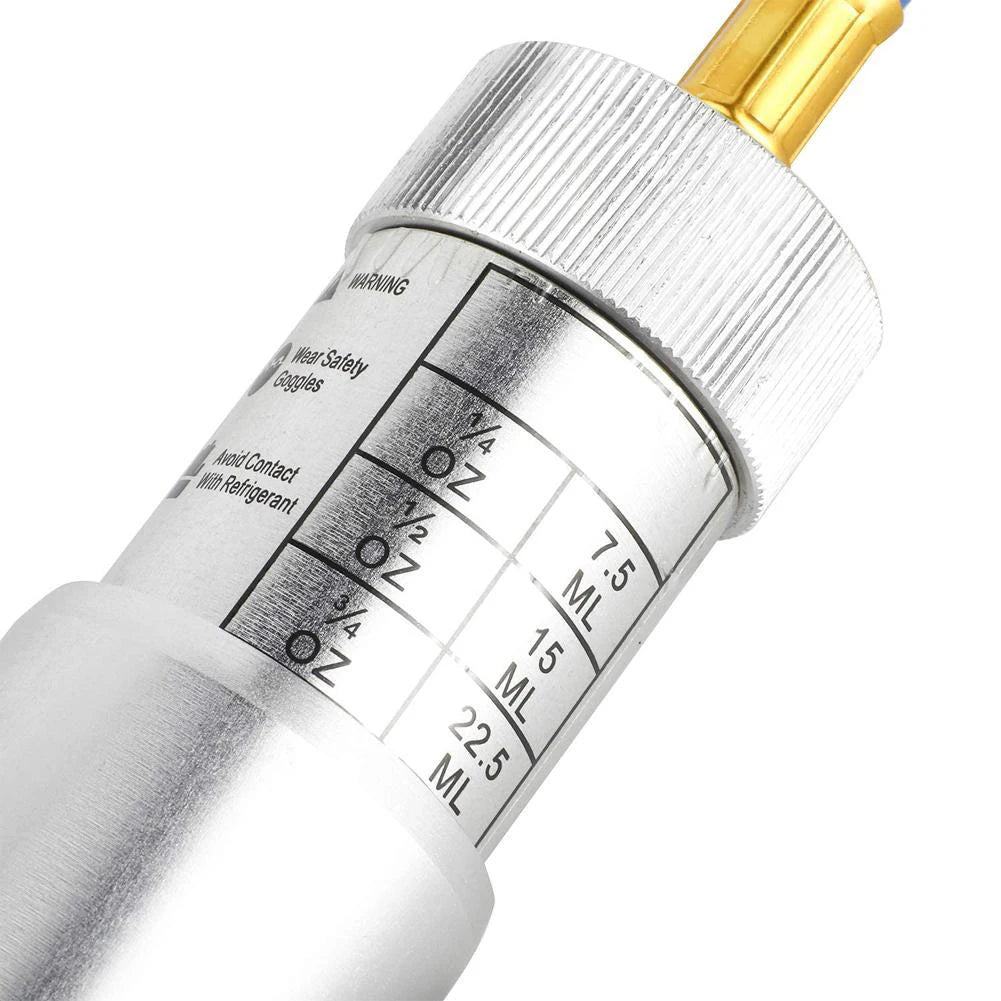 Tube de Remplissage Climatisation – R134A Réfrigérant 2Oz FelizShop