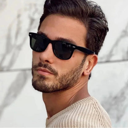 Lunettes de Soleil Rétro Polarisées – Style Carré Unisexe – Anti-Éblouissement & UV400🚚 Livraison rapide en 8 à 12 jours ouvrés depuis la France FelizShop