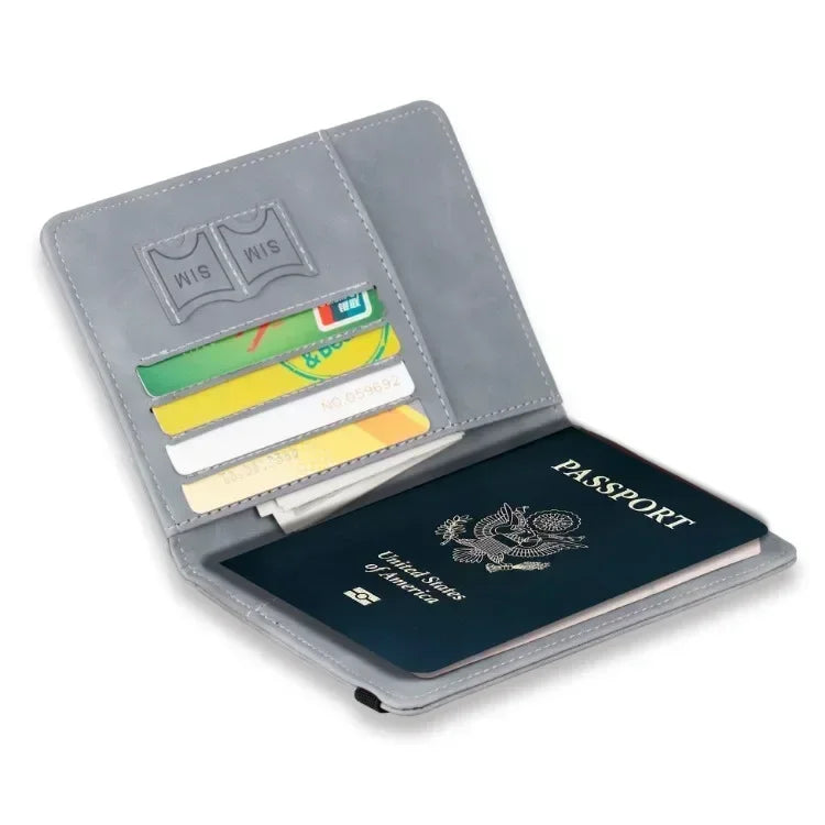 Porte-Passeport & Étui Cartes RFID – Cuir | Mixte & Sécurisé pour le Voyage🚚 Livraison rapide en 8 à 12 jours ouvrés depuis la France FelizShop