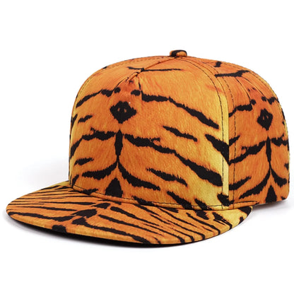Men's Lion Animal Cartoon Printing Baseball Hat Hip Hop Fashion Women's Snapback hat Leisure Sports Button Hat Adjustable 🚚 Livraison rapide FelizShop
