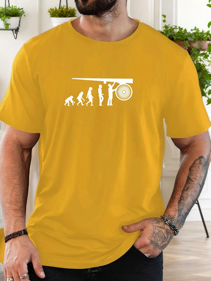 T-shirt Homme 100 % Coton – Graphique & Respirant – Style Streetwear Décontracté🚚 Livraison rapide en 8 à 12 jours ouvrés depuis la France FelizShop
