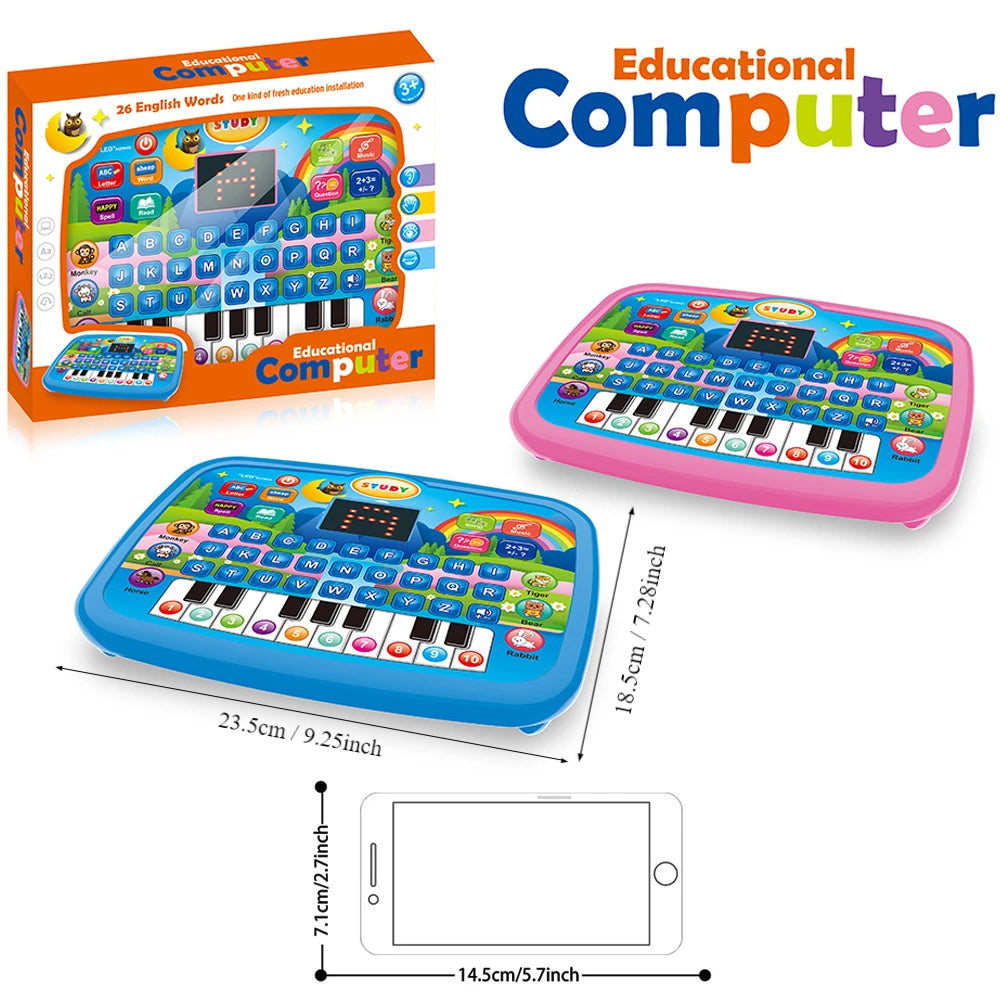 Tablette Éducative Enfant 3+ – Jeu Interactif Lecture, Maths, Musique + Clavier Électronique | Jouet Cadeau Anniversaire / Noël
🚚Livraison gratuite rapide et sécurisé FR FelizShop