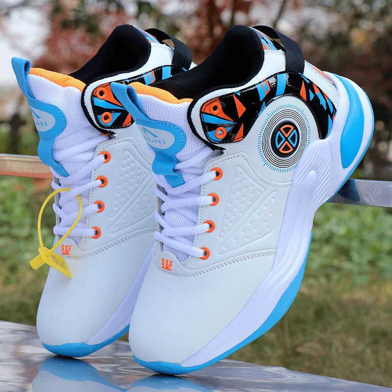 Chaussures de Basketball pour Homme – Baskets de Sport à Amorti, Confortables et Résistantes, Sneakers Jeunesse pour le Jeu et l’Entraînement🚚 Livraison rapide en 8 à 12 jours ouvrés depuis la France FelizShop