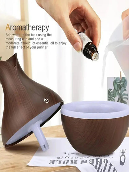 Diffuseur d’Huiles Essentielles USB – 130 ml – Brume Fraîche & Lumière LED – Design Bois Naturel 🚚 Livraison rapide en 8 à 12 jours ouvrés depuis la France ou nos entrepôts européens 🇫🇷
✨ Suivi du c FelizShop