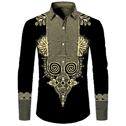 Chemise Dashiki Africaine Homme – Imprimé Ethnique, Manches Longues & Style Streetwear
🚚Livraison rapide gratuite et sécurisée FelizShop