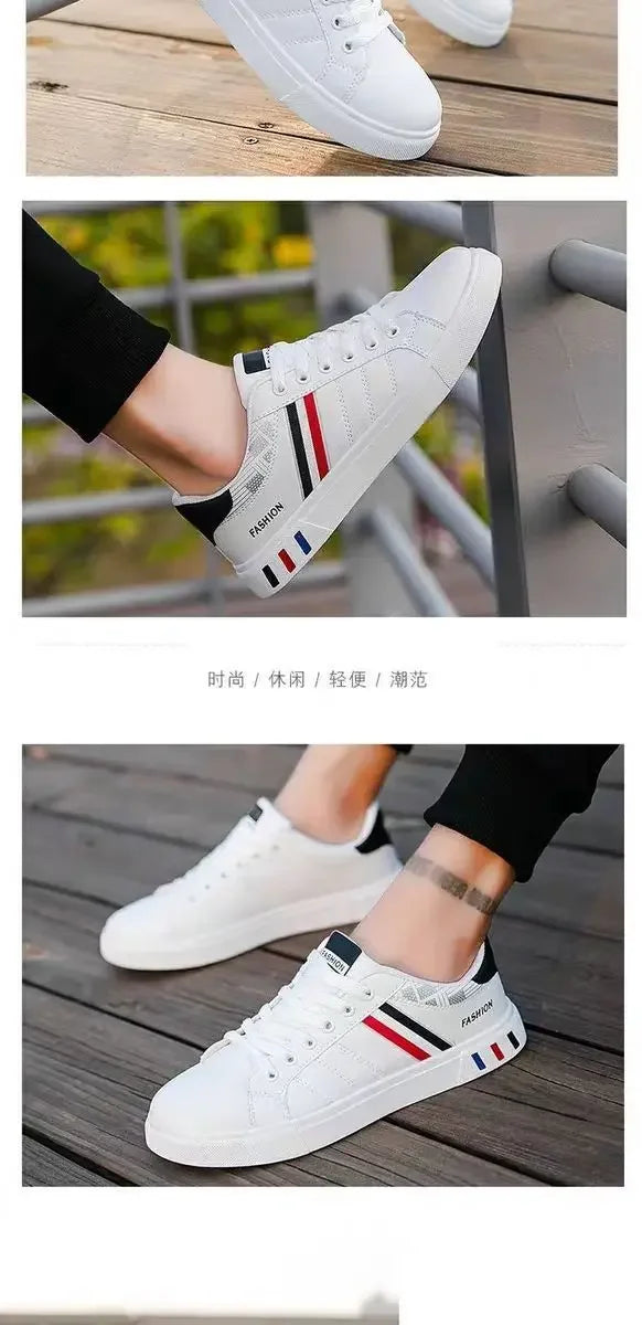 Baskets Décontractées Homme – Chaussures Plates en Similicuir Respirant, Légères et Confortables, Style Sport Chic, Coloris Blanc
🚚 Livraison rapide en 8 à 12 jours ouvrés depuis la France FelizShop