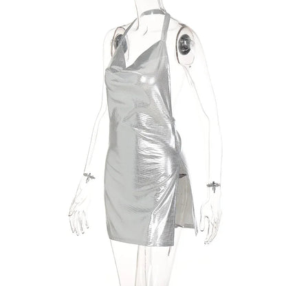 Robe courte élégante et sexy pour femme — Col noué, dos nu, décolleté orné de sequins — Robe de soirée, fête, danse
🚚 Livraison rapide en 8 à 12 jours ouvrés depuis la France FelizShop