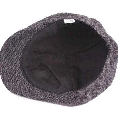 Casquette vintage homme – Chapeau plat style Peaky Blinders, idéal pour le golf, la conduite ou la protection solaire. Pour homme et femme, saisons printemps, été, automne.🚚Livraison gratuite rapide et sécurisé FR FelizShop