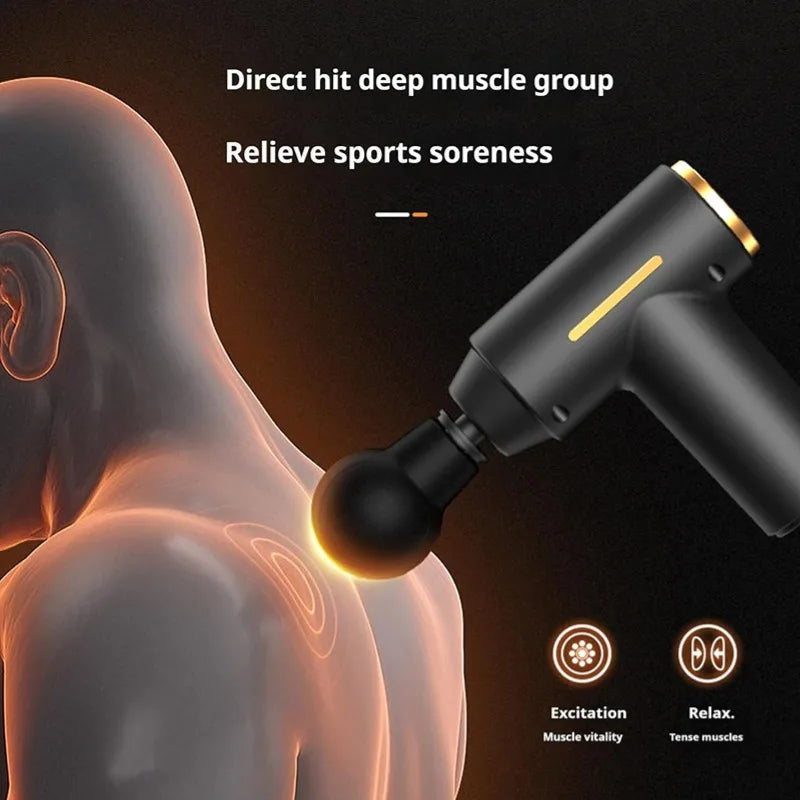 Pistolet de massage fascia électrique — Massage par percussion pour le corps, le cou, le dos — Relaxation musculaire profonde, outil de fitness pour les épaules
🚚 Livraison rapide en 8 à 12 jours ouvrés depuis la F FelizShop