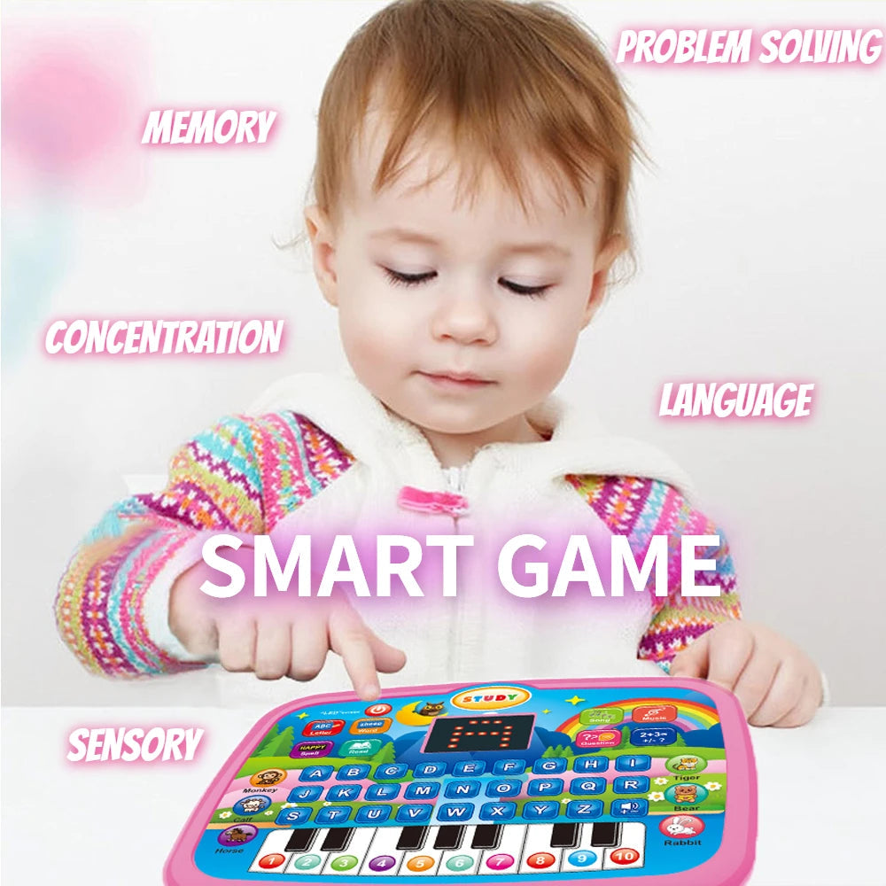 Tablette Éducative Enfant 3+ – Jeu Interactif Lecture, Maths, Musique + Clavier Électronique | Jouet Cadeau Anniversaire / Noël
🚚Livraison gratuite rapide et sécurisé FR FelizShop
