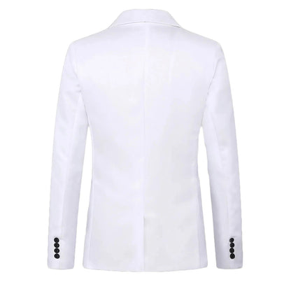 Veste de Costume Homme Tendance – Coupe Slim & Décontractée | Non Froissable, Bouton Unique🚚 Livraison rapide en 8 à 12 jours ouvrés depuis la France FelizShop