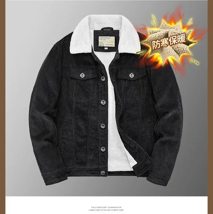 Blouson Homme Hiver – Velours Côtelé, Doublure Polaire & Coupe Décontractée
🚚Livraison rapide gratuite et sécurisée FelizShop