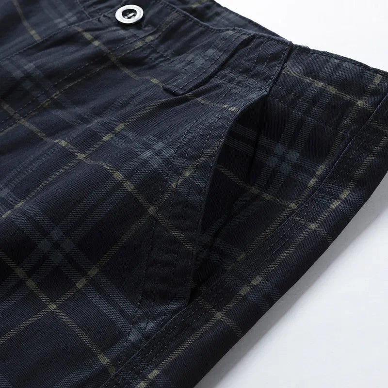 Cargo Shorts Men Spring Summer Breeches Cotton Bermuda Camouflage Denim Casual Multi-Pocket Pants Clothing Men’s Cargo Short 🚚 Livraison rapide en 8 à 12 jours ouvrés depuis la France FelizShop