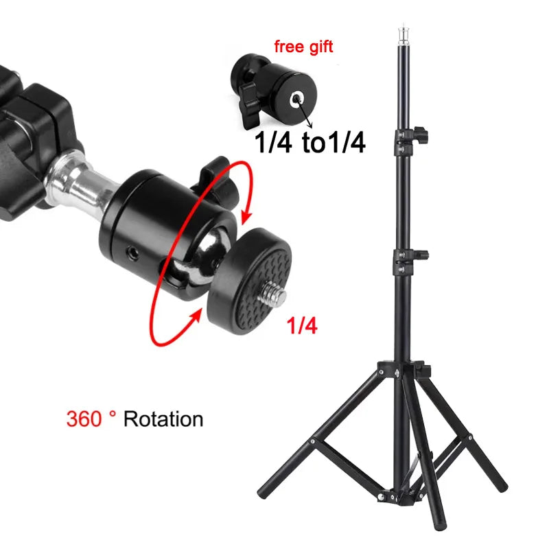 Trépied Universel DITONG 110 cm – Support Portable pour Projecteurs Magcubic HY300 / HY320 | Réglable & Stable🚚 Livraison rapide en 8 à 12 jours ouvrés depuis la France FelizShop