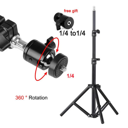 Trépied Universel DITONG 110 cm – Support Portable pour Projecteurs Magcubic HY300 / HY320 | Réglable & Stable🚚 Livraison rapide en 8 à 12 jours ouvrés depuis la France FelizShop