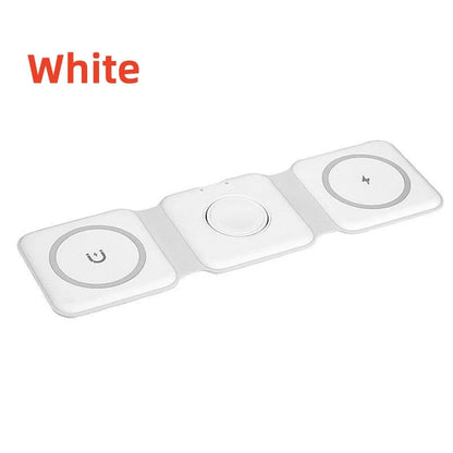 Chargeur magnétique sans fil 3-en-1 à charge rapide — Compatible iPhone 16, 15, 14 Pro Max, AirPods, Apple Watch — Support pliable pour téléphone portable
🚚 Livraison rapide en 8 à 12 jours ouvrés FelizShop