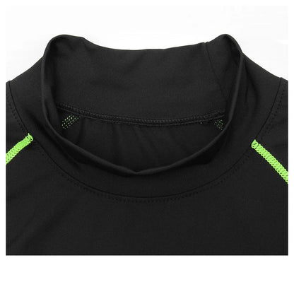 T-shirt de Sport Homme à Manches Longues – Haut de Compression Séchage Rapide, Idéal pour le Fitness, la Musculation, le Running et le Training🚚 Livraison rapide en 8 à 12 jours ouvrés depuis la France FelizShop
