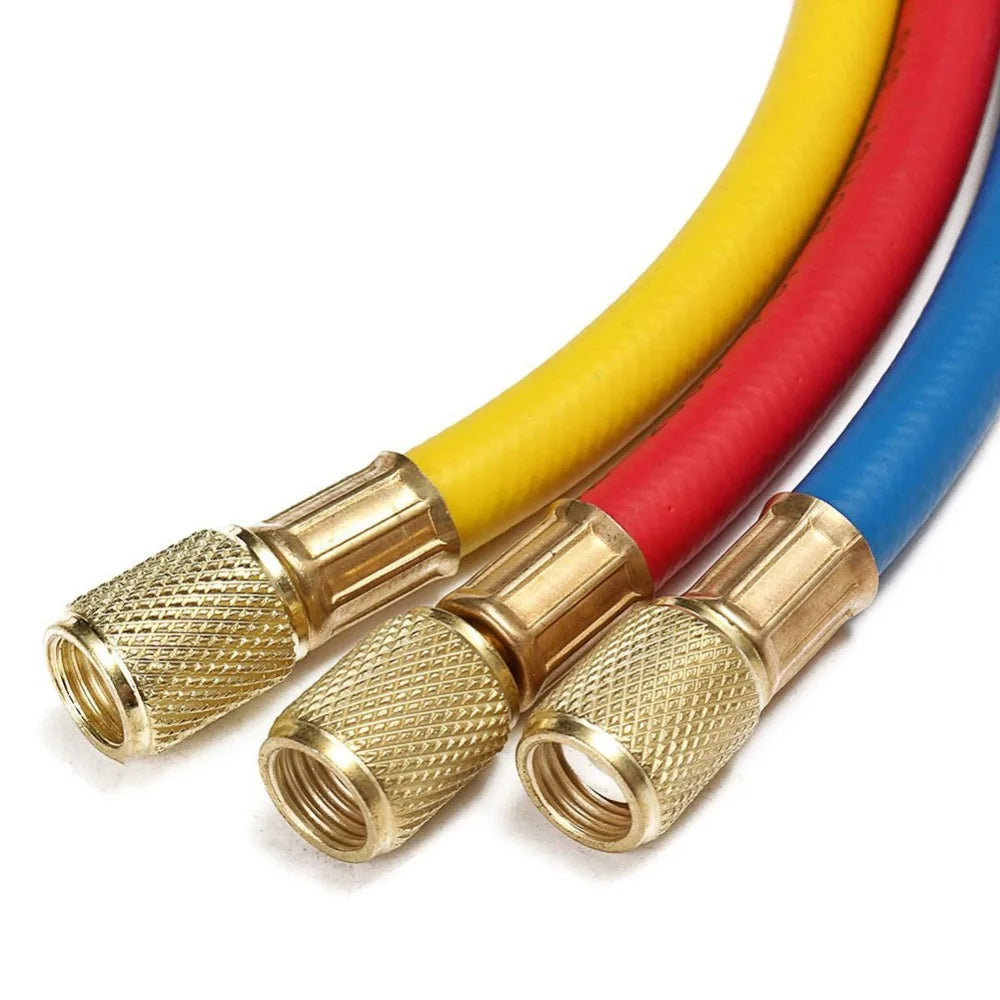 Tuyaux de Recharge Climatisation 1,5 m – R134a R12 R22 R404 R502 FelizShop