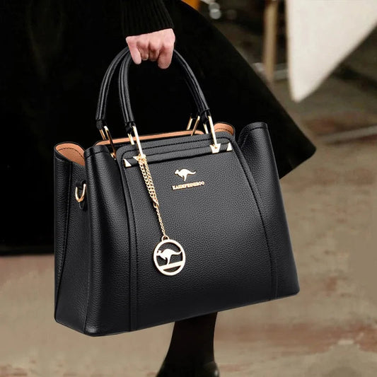 Nouveau sac à main pour femme – Grand sac cabas en similicuir PU, grande capacité, porté épaule, élégant et pratique.🚚 Livraison rapide en 8 à 12 jours ouvrés depuis la France FelizShop