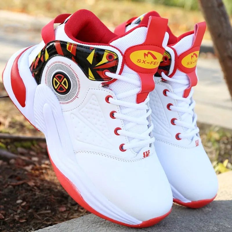 Chaussures de Basketball pour Homme – Baskets de Sport à Amorti, Confortables et Résistantes, Sneakers Jeunesse pour le Jeu et l’Entraînement🚚 Livraison rapide en 8 à 12 jours ouvrés depuis la France FelizShop