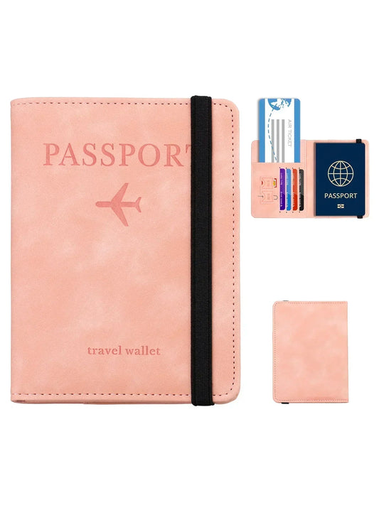 Porte-Passeport & Étui Cartes RFID – Cuir | Mixte & Sécurisé pour le Voyage🚚 Livraison rapide en 8 à 12 jours ouvrés depuis la France FelizShop