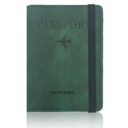 Porte-Passeport & Étui Cartes RFID – Cuir | Mixte & Sécurisé pour le Voyage🚚 Livraison rapide en 8 à 12 jours ouvrés depuis la France FelizShop