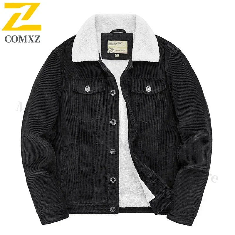 Blouson Homme Hiver – Velours Côtelé, Doublure Polaire & Coupe Décontractée
🚚Livraison rapide gratuite et sécurisée FelizShop