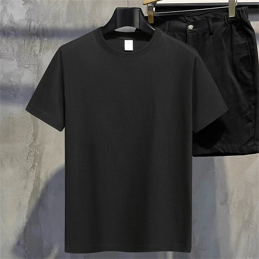 T-shirt Unisexe d’Été en Coton – Col Rond Uni🚚 Livraison rapide en 8 à 12 jours ouvrés depuis la France FelizShop