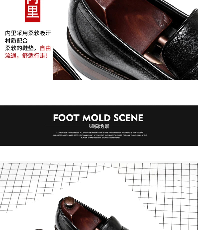 Chaussures pour homme en cuir véritable — Oxford de haute qualité — Sneakers outdoor style italien — Noires — Design élégant pour bureau, jogging ou tenue habillée🚚 Livraison rapide FelizShop