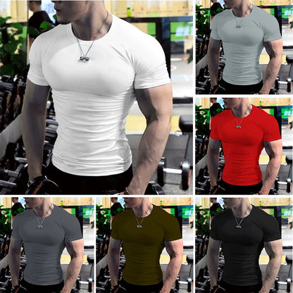 T-shirt Oversize Homme – Manches Courtes, Blanc, Séchage Rapide, Style Football & Gym, Compression Décontractée pour Sport et Streetwear🚚 Livraison rapide en 8 à 12 jours ouvrés depuis la France FelizShop