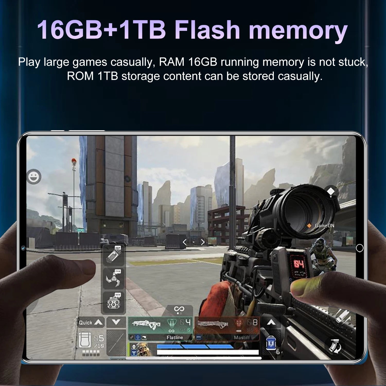 Tablette 5G Android 13 – 10.36" | 16Go RAM, 1To ROM TechOne