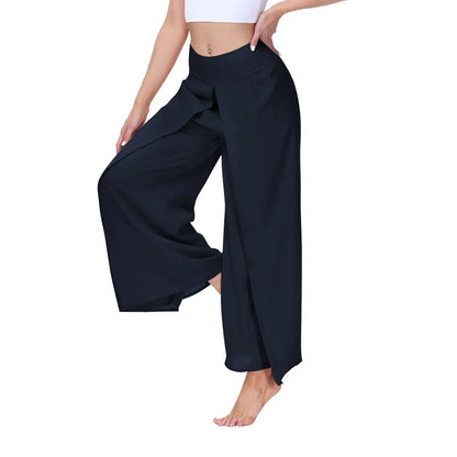 Pantalon Palazzo Femme Taille Haute – Plissé & Évasé | Style Plage
Tailles : S à XL
Matière : tissu léger, fluide et élastique
Coupe : taille haute, jambes larges évasées avec fentes latérales
Style : pantalon amp FelizShop
