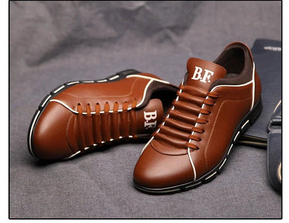 Chaussures casual pour homme — Nouveau style britannique élégant — Chaussures plates confortables et résistantes, pour toutes saisons, banquets ou usage quotidien🚚 Livraison rapide en 8 à 12 jours ouvrés depuis la FelizShop