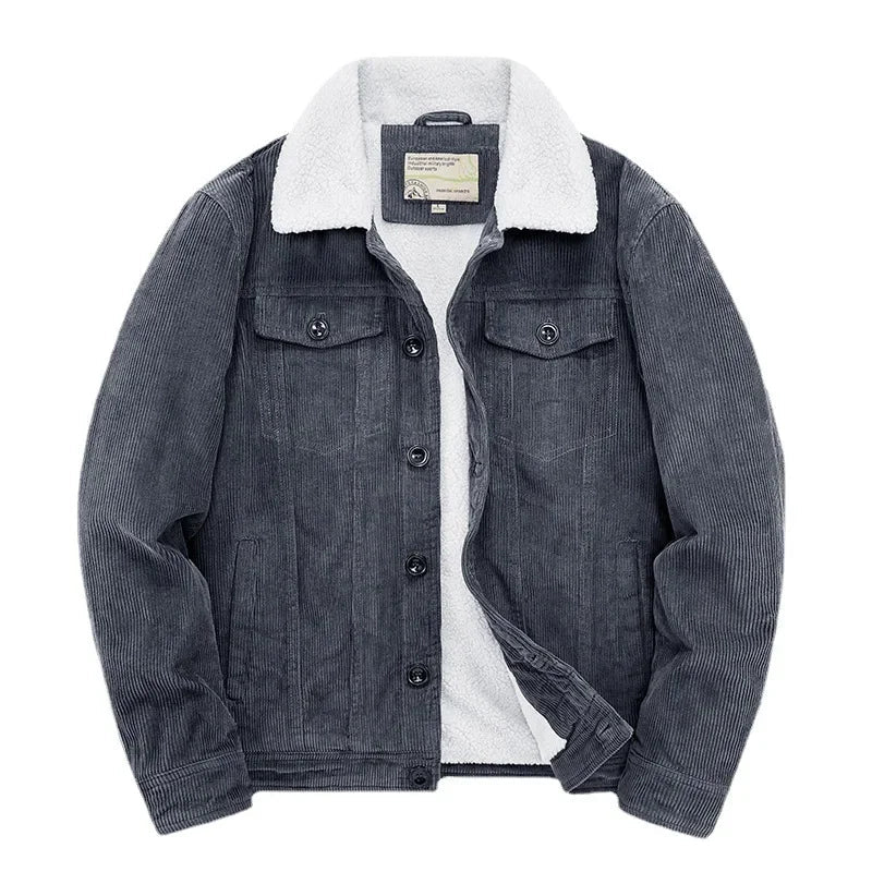 Blouson Homme Hiver – Velours Côtelé, Doublure Polaire & Coupe Décontractée
🚚Livraison rapide gratuite et sécurisée FelizShop