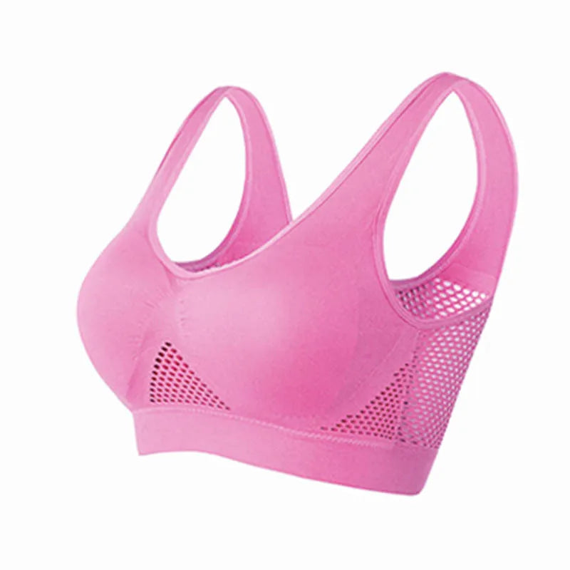 Brassière de sport respirante pour femmes — Soutien-gorge fitness avec coussinets amovibles — Sans coutures, push-up, idéale pour course et gym🚚 Livraison rapide en 8 à 12 jours ouvrés depuis la France FelizShop