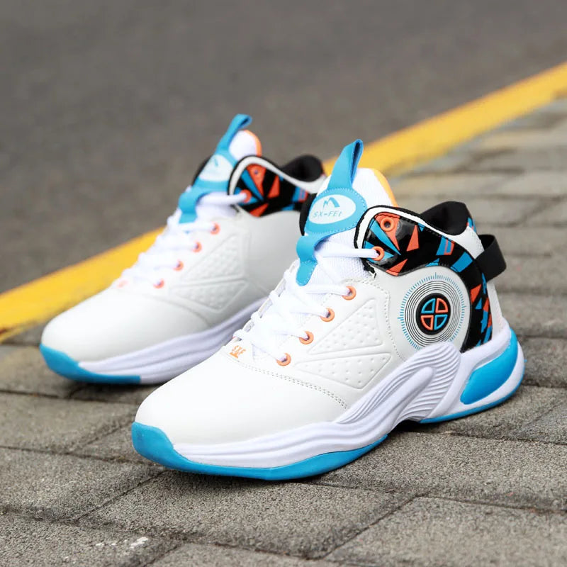 Chaussures de Basketball pour Homme – Baskets de Sport à Amorti, Confortables et Résistantes, Sneakers Jeunesse pour le Jeu et l’Entraînement🚚 Livraison rapide en 8 à 12 jours ouvrés depuis la France FelizShop