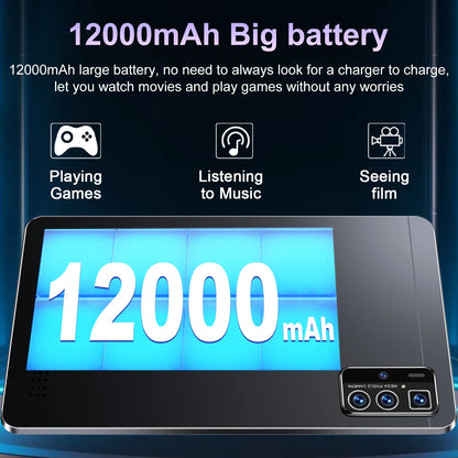 Tablette 5G Android 13 – 10.36" | 16Go RAM, 1To ROM TechOne