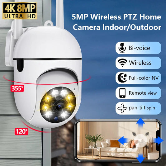 Caméra WiFi 1080P HD – Version Haute Qualité, Caméra Sans Fil 360° pour Intérieur et Extérieur
🚚 Livraison rapide en 8 à 12 jours ouvrés depuis la France FelizShop