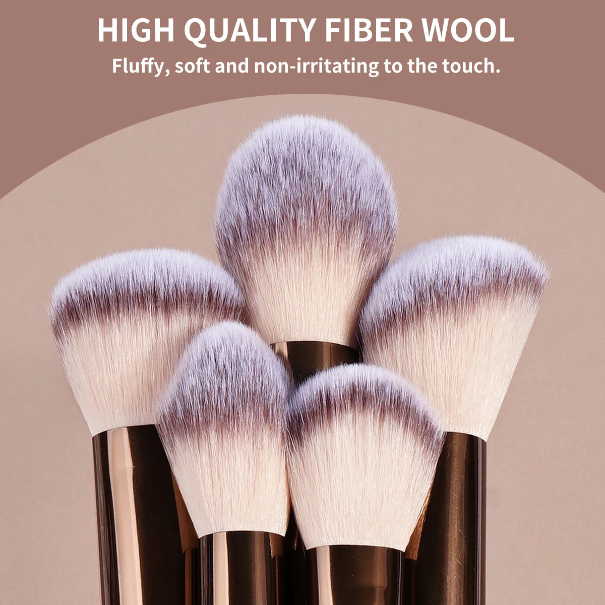 Pinceaux de maquillage professionnels pour une application parfaite et un rendu naturel des cosmétiques