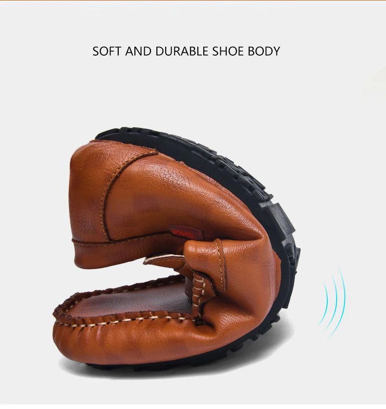 Mocassins Homme Cuir – Chaussures Décontractées à Enfiler | Loafers Style Bateau Haut de Gamme (Taille 38 à 47)🚚 Livraison rapide en 8 à 12 jours ouvrés depuis la France FelizShop