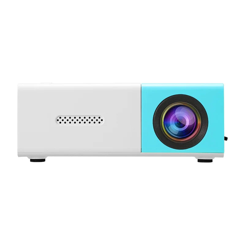 Mini Projecteur Portable avec Support Full HD 1080P – Télécommande Incluse, Alimentation USB, Compatible Smartphones et Appareils USB🚚 Livraison rapide en 8 à 12 jours ouvrés depuis la France FelizShop