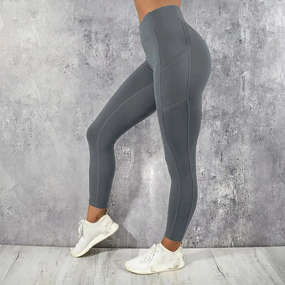 Leggings Fitness Femme – Taille Haute avec Poche | Gainant & Stretch
Tailles : S à XL
Matière : tissu stretch haute performance, doux et respirant
Coupe : taille haute, skinny, effet push-up pour galber les fesses
Utilisa FelizShop
